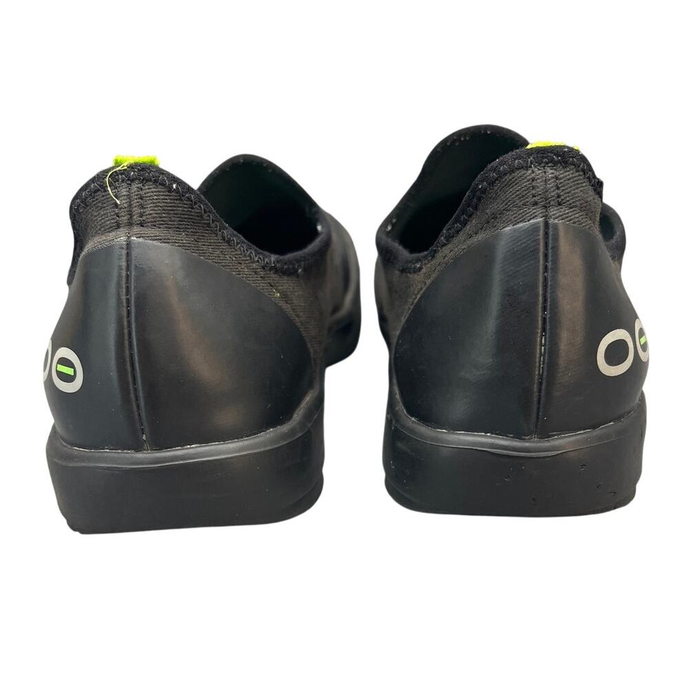 OOFOS OOmg eeZee Black Slip On Low Recovery Shoe Thick Sole Sneaker Women 9.5 - Picture 3 of 8